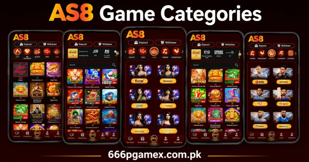 AS8 Game Categories